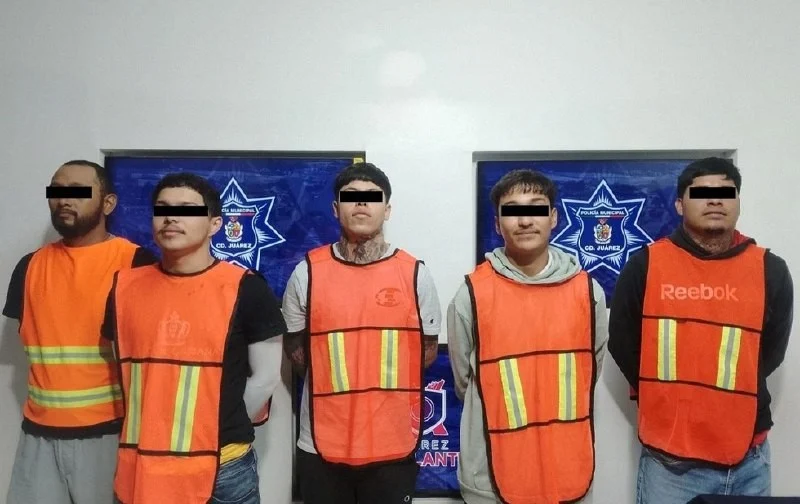 "Puros angelitos" Detienen a cinco dos con 4rm4s y tres por agredir a oficiales 1