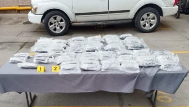 Aseguran más de 40 kg de 'cristal' en la Ahumada-Juárez 51