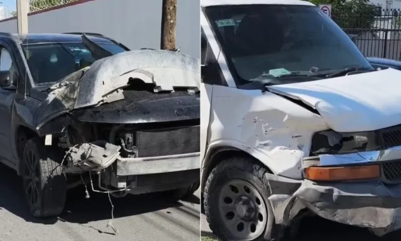 Choque en Ramón Rivera Lara deja seis personas lesi0n4das 1