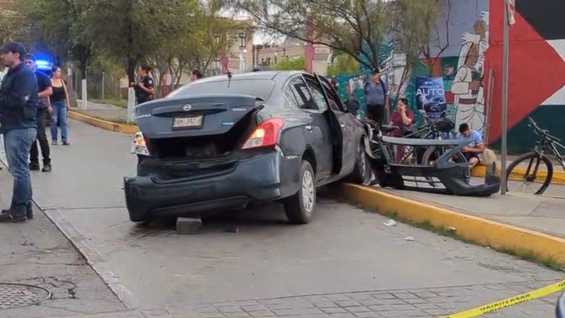 Choque entre automóvil y unidad del Bowí deja 14 personas lesionadas en Chihuahua 1