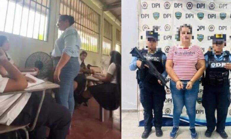 Detienen a maestra tras presuntamente g0lp3ar e insultar a una alumna 1