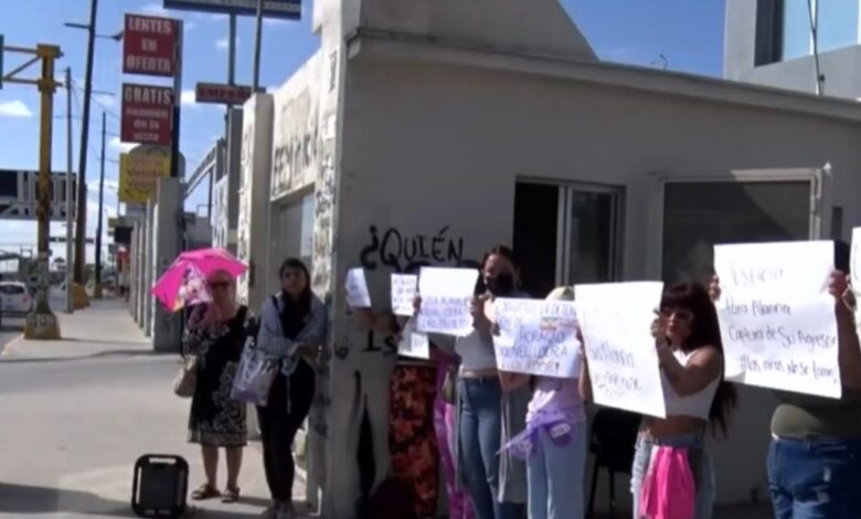 Protestan en Juárez para exigir captura de presunto agres0r s3xu4l de una n1ña 1