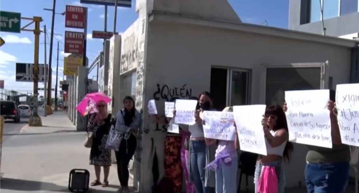 Protestan en Juárez para exigir captura de presunto agres0r s3xu4l de una n1ña