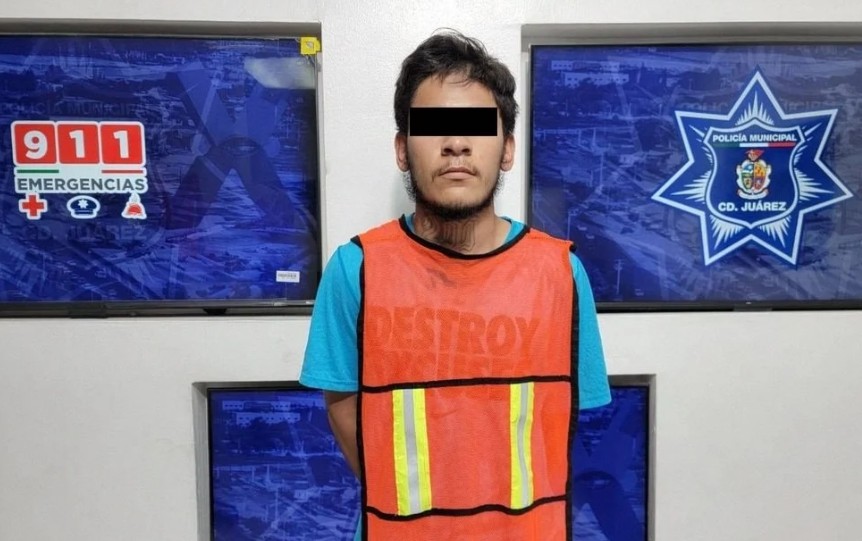 Detienen a joven con cargador y c4rtuch0s calibre 9 milímetros