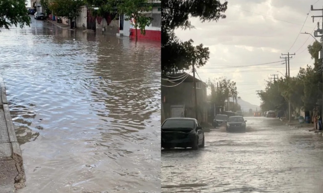 Amanece Ciudad Juárez con lluvias; advierten por calles encharcadas