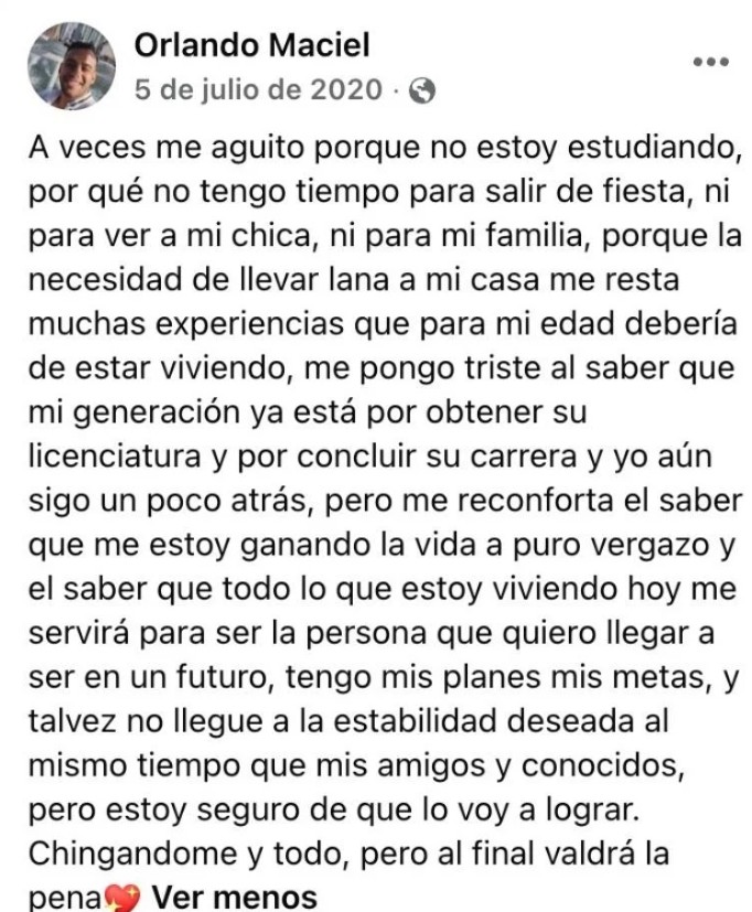 Publicación de hace seis años cobra relevancia tras la mu3rte del policía Orlando Maciel 2