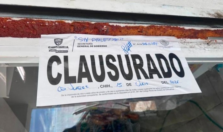 Megaoperativo en Ciudad Juárez: clausuran 14 negocios, entre ellos Dubai, El Botanero y Athenas