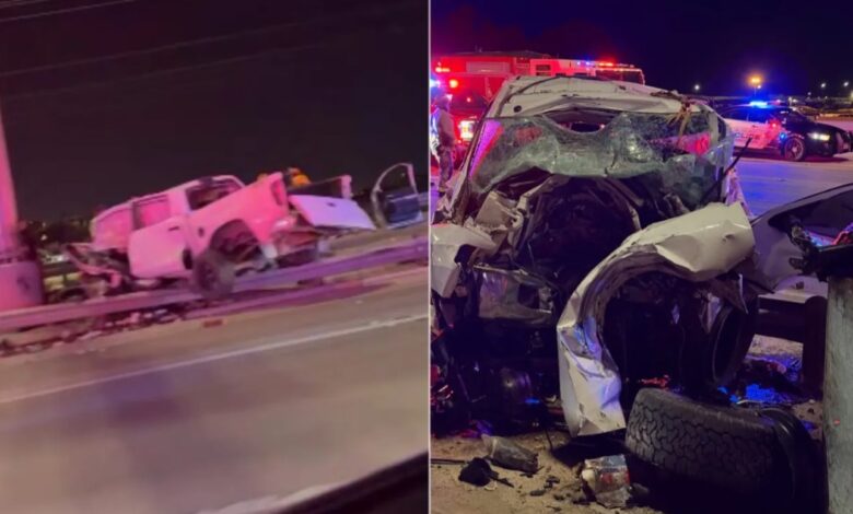 Identifican a dos jóvenes f4llecidos tras ch0que múltiple en Loop 375 de El Paso 1