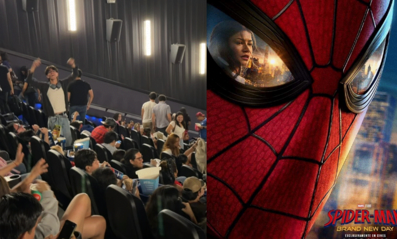 El momento ocurrió al terminar una función de Spider-Man: Brand New Day y rápidamente se volvió viral en redes sociales.