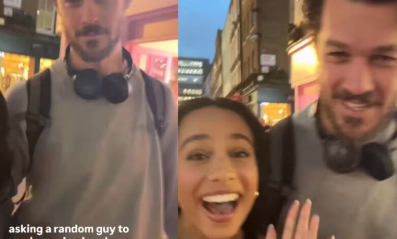 Joven presenta a un desconocido como su “esposo” y él improvisa para seguir la broma 1