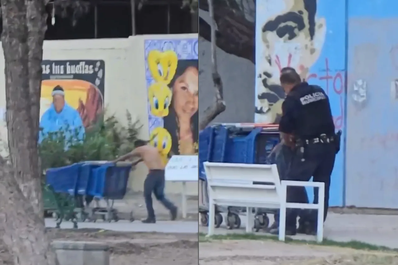 La grabación se viralizó en TikTok; hasta ahora no existe información oficial sobre el motivo de la intervención ni la situación jurídica del hombre.