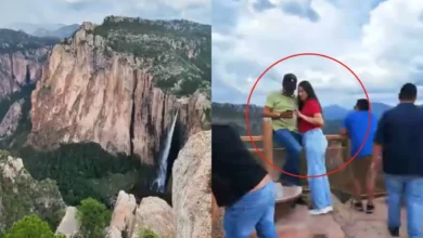 Revelan video completo del momento en que rayo mató a turista en Basaseachi 21