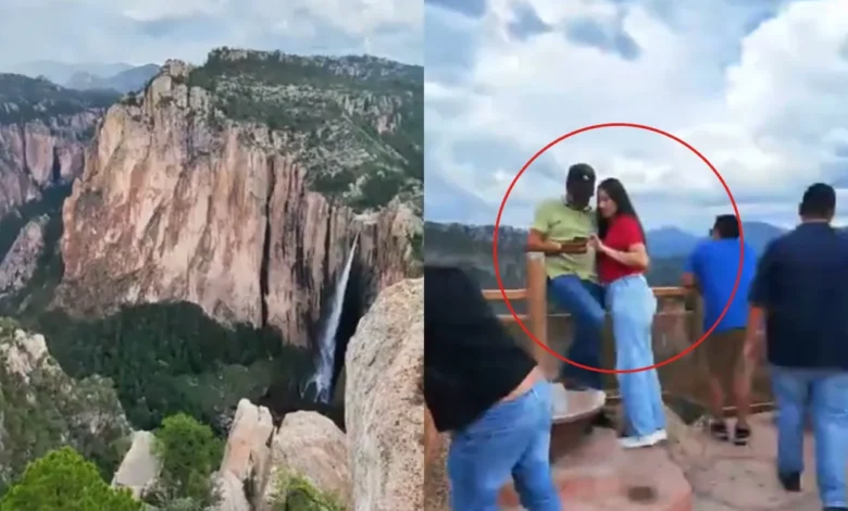 Revelan video completo del momento en que rayo mató a turista en Basaseachi 1