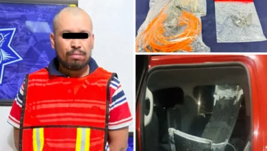 Detienen a hombre cuando desmantelaba camioneta robada en Salvárcar