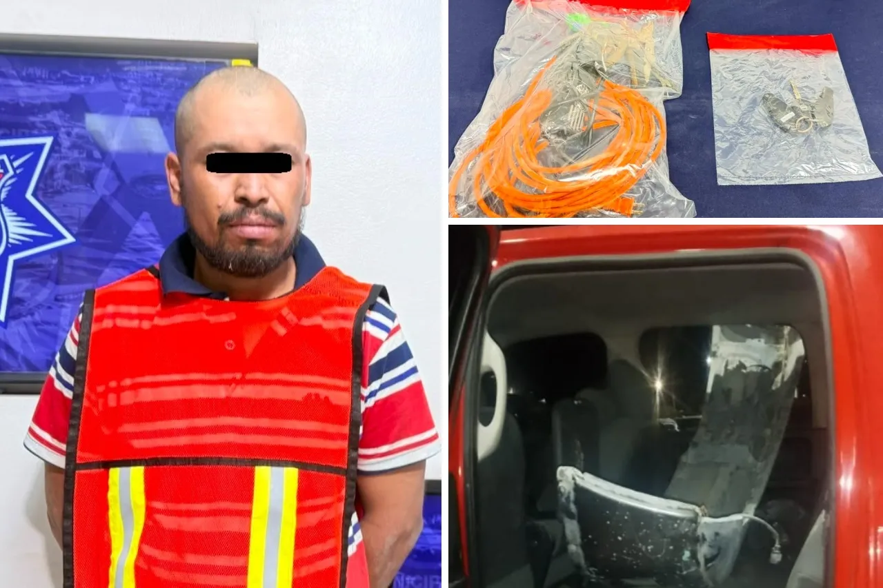 Detienen a hombre cuando desmantelaba camioneta robada en Salvárcar