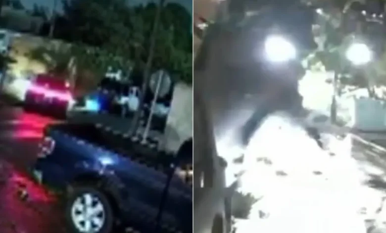 F1ltr4n video de hombre que intenta arr0llar a su ex y a sus amigos 1