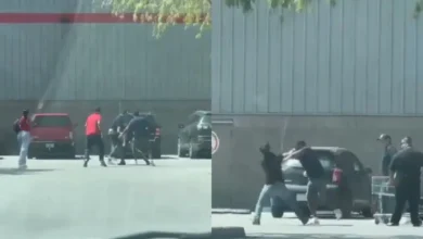 Captan pelea de 3 contra 1 en estacionamiento de Costco en Ciudad Juárez 44