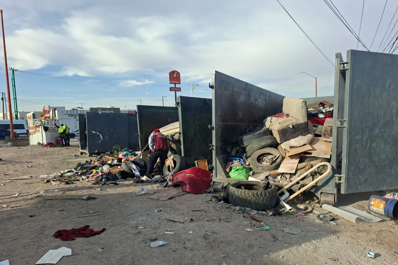 Instalan 4 Puntos Limpios para recibir tiliches en estas colonias de Juárez