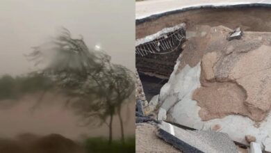 El fuerte temporal provocó inundaciones, deslaves y un enorme socavón que obligó al cierre total de la carretera entre el Ejido Ley Seis de Enero y Puerto Palomas de Villa; autoridades mantienen un operativo de atención a las familias afectadas.