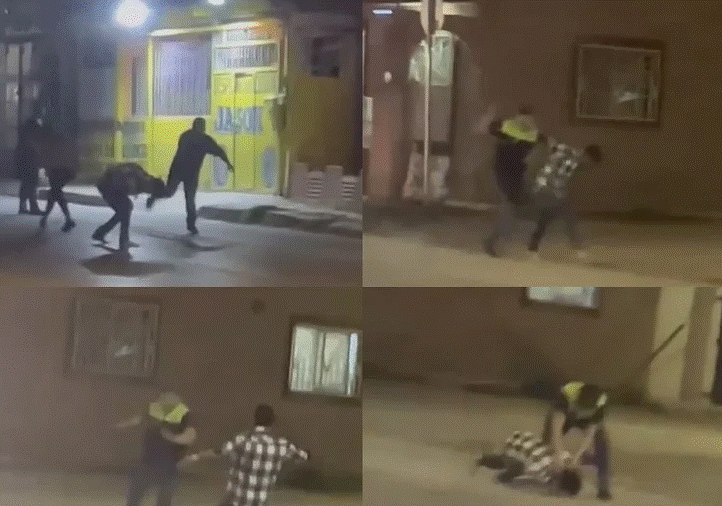 Empleados de desponchadoras protagonizan pelea por presunta disputa de clientes 84 El altercado ocurrió en la colonia Héroes de la Revolución; no se reportaron detenciones ni personas hospitalizadas.