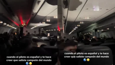 El capitán de un vuelo sorprendió a los viajeros con un anuncio que desató la euforia dentro del avión, pero segundos después todos descubrieron que se trataba de una ingeniosa broma.