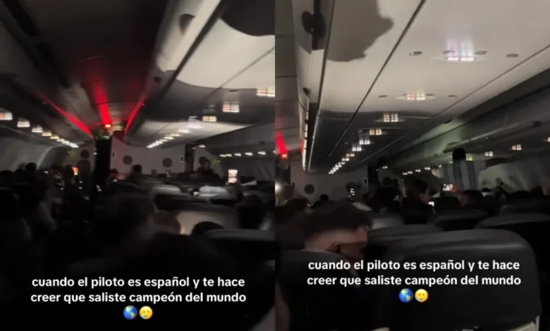 El capitán de un vuelo sorprendió a los viajeros con un anuncio que desató la euforia dentro del avión, pero segundos después todos descubrieron que se trataba de una ingeniosa broma.
