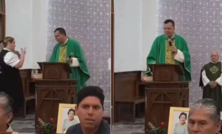 B4lacer4 durante una misa fúnebre sorprende a feligreses 1 Exterior de la Parroquia de Nuestra Señora de Fátima en Los Mochis, donde una balacera interrumpió una misa fúnebre