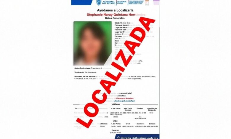 Localiza FEM Zona Norte a adolescente ausente 1 Instalaciones de la FEM Zona Norte en Ciudad Juárez