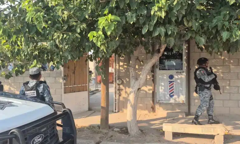 Localizan cartulina con amenazas en colonia Las Almeras 1 Cruce donde fue localizada una cartulina con amenazas en la colonia Las Almeras de Ciudad Juárez