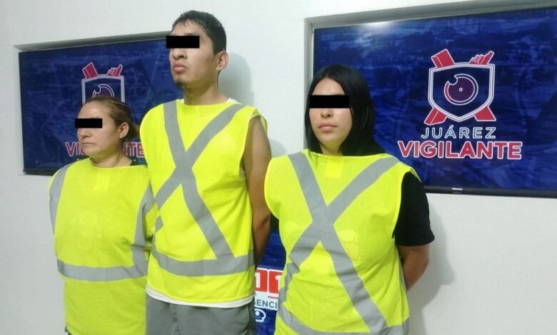 Fue a extorsionar un autolavado; terminan detenidos él y dos mujeres 1 Operativo por presunta extorsión a un autolavado en Ciudad Juárez
