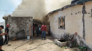 Él la golpeó; ella quemó la casa; ambos fueron detenidos 3