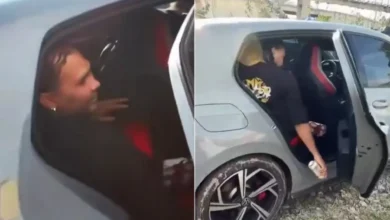 Circula video del ‘Gullit’ Peña c0nsumiendo alc0hol en un vehículo 3 Carlos Gullit Peña dentro de un vehículo en un video difundido en redes sociales