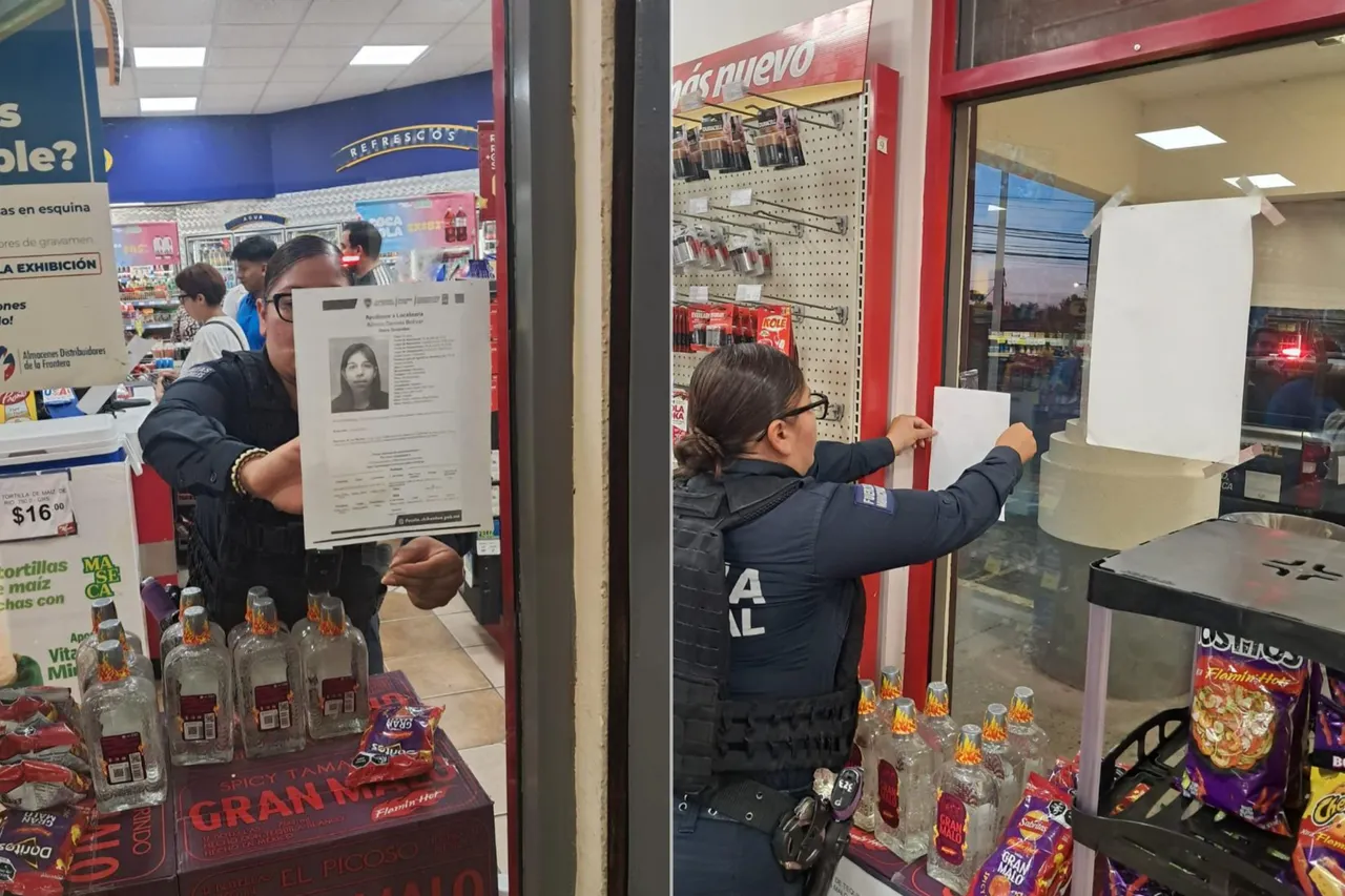 Cédula de búsqueda de Allison Daniela Bolívar, adolescente desaparecida en Ciudad Juárez