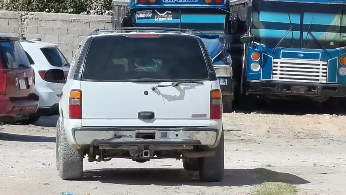 Vehículo asegurado tras una racha violenta en Ciudad Juárez