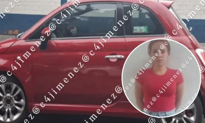 Detienen a mujer por conducir auto r0b4do que presuntamente le regaló su novio 1