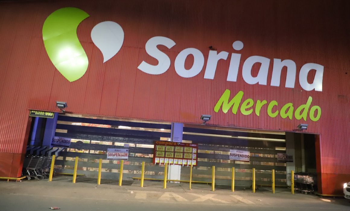 Sucursal de Soriana incluida en su red comercial de México