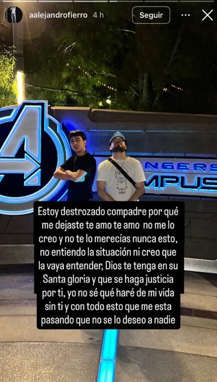 Alejandro Fierro despide a César Gastélum tras at4que en Culiacán: “Me dejaste solo” 2