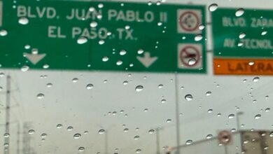 Registra Juárez lluvias ligeras en algunas zonas 5