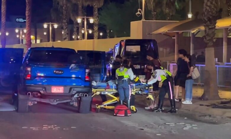 Fuerte impacto deja dos mujeres lesi0n4das en Ciudad Juárez 1