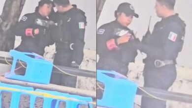 Captan a policía agr3di3nd0 a otra agente en plena vía pública 2