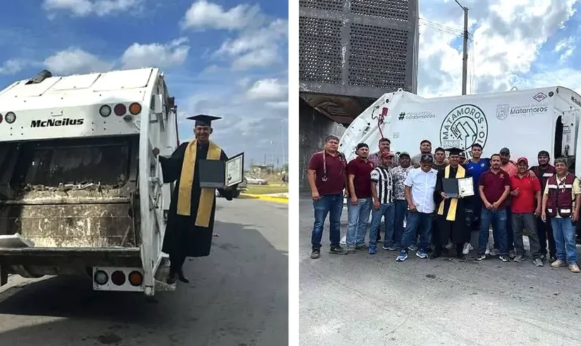 José Israel recogió basura para pagar su carrera y se graduó de abogado 2
