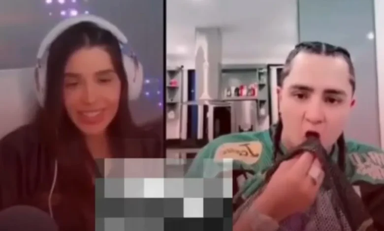 El creador hondureño Davis Flow cambió abruptamente el tono de una transmisión en TikTok después de que usuarios le advirtieran con quién conversaba.