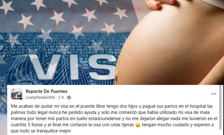 “Me acaban de quitar mi visa en el puente Libre”: reportan presuntos retiros de visas a juarenses con hijos nacidos en El Paso 1