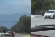 Mujer de 91 años protagoniza persecución tras chocar patrulla en Montemorelos