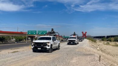 Fuerzas federales de México y EEUU se despliegan en la frontera 3