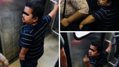 “Mal educado” lo cachan r0band0 y se enoja y tira dedito 2