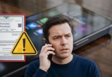 Teléfono celular relacionado con el registro de líneas mediante CURP y la caída de portaciones en México