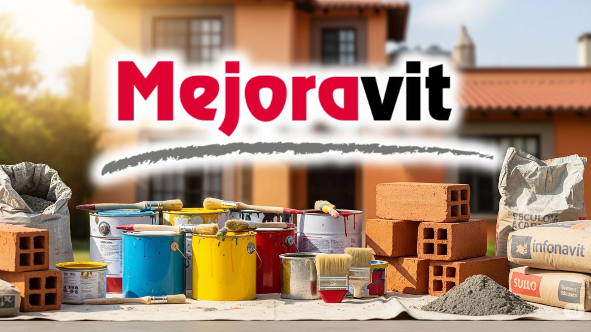Trabajos de reparación y mejoramiento de una vivienda con crédito Mejoravit