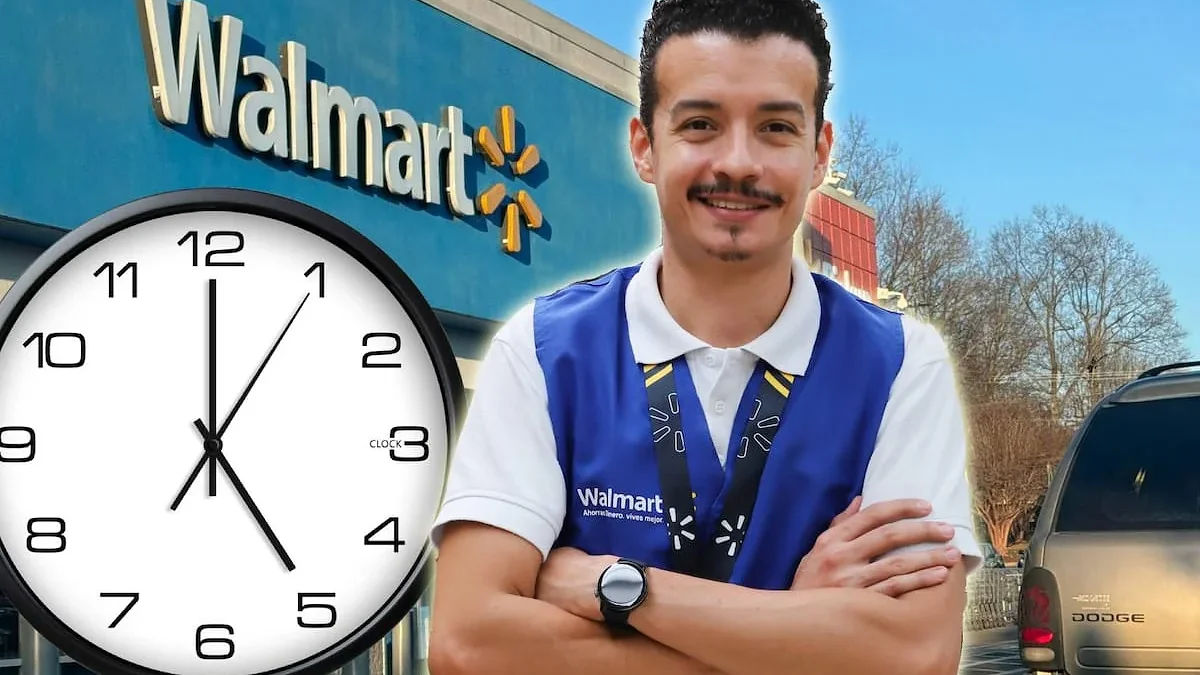 Tienda Walmart que se prepara para la reducción de la jornada laboral en México