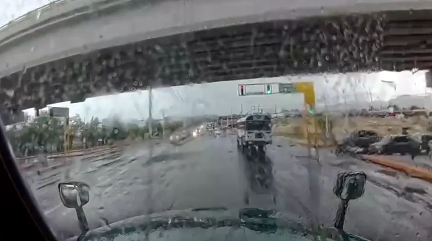 Así fue el choque con el tren 2